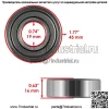 6 подшипников шпинделя для John Deere JD9296 JD9239 0,75x1,78x0,625, новый - Image 2