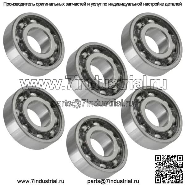 6 шарикоподшипников шпинделя для MTD 9410124 9410600 7410124/Husqvarna 532110485 - Image 3