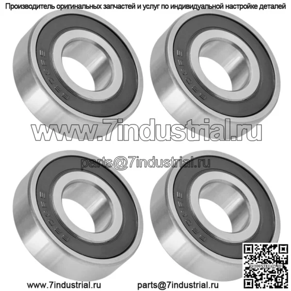 4 шарикоподшипника шпинделя для John Deere Zero Turn Z225 Z235 Z245 Z255 Z355 EZtrak