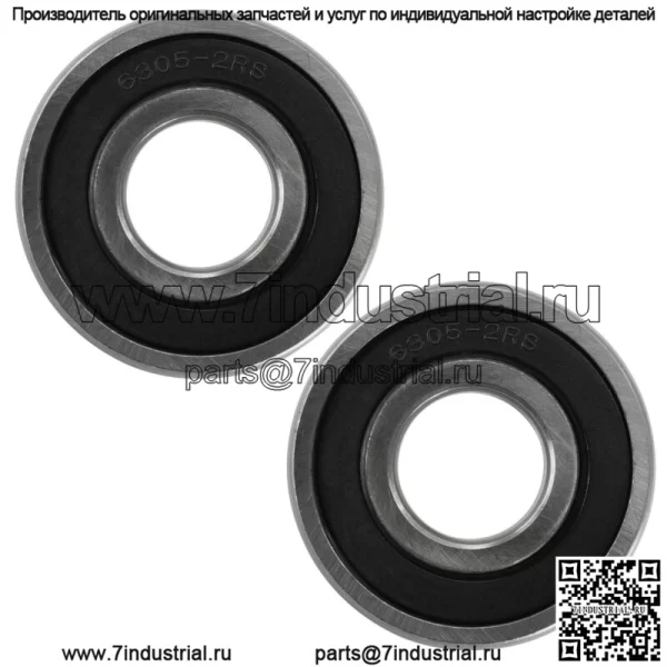 2 подшипника шпинделя для косилок Bad Boy MZ / 037-6024-00 037602400 - Image 3