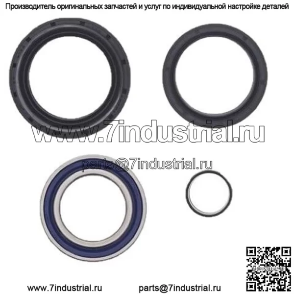 Комплект подшипников и уплотнений переднего колеса Honda Rancher Fourtrax 25-1513 TRX350FM 00-06 - Image 2