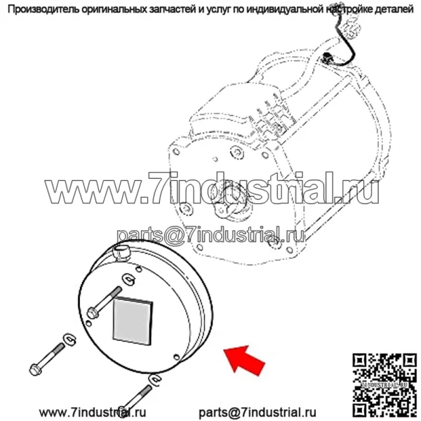 Тормоз двигателя тележки для гольфа для EZGO RXV 2009.5-2011 электрический, замените OEM # 610065 - Image 4