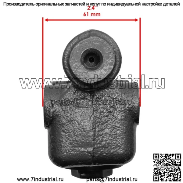 Главный тормозной цилиндр для экскаватора Case IH 480B L25419 - Image 3