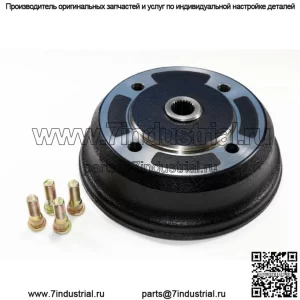 Передний тормозной барабан для Kawasaki Mule 3000 3010 4000 4010 2x4 4x4 шпильки для бензинового и дизельного топлива