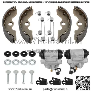 Передний тормозной цилиндр и пальцы колодок для Honda TRX300 2x4 FourTrax 300 93-00 (для: Honda)