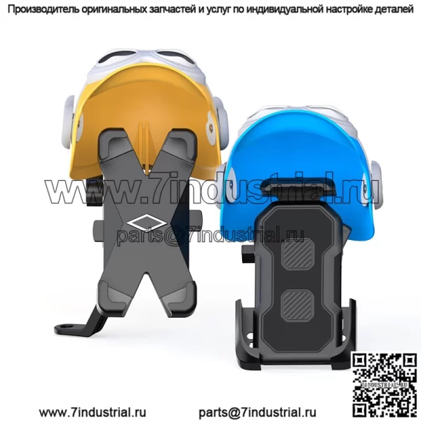 Маленький шлем на вынос, держатель для мобильного телефона на мотоцикле, электромобиль, велосипед, водонепроницаемый солнцезащитный козырек, навигационный держатель для мобильного телефона - Image 2