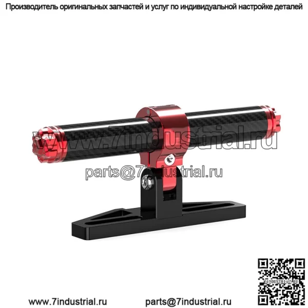 Плоская перекладина из углеродного волокна для мотоцикла, многофункциональный расширительный кронштейн, расширительный кронштейн для крана, алюминиевый PCX Guangyang ADV150 - Image 2
