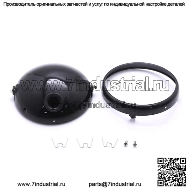 Новый мотоцикл Harley Prince ретро-автомобиль модифицированная фара 7-дюймовая светодиодная фара основание корпуса фары - Image 4