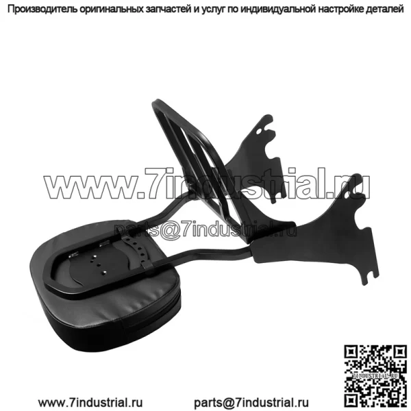 Задний подлокотник для мотоцикла, багажник, подходит для Harley Sportster xl883 04-21, черный - Image 4