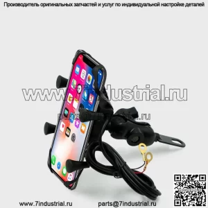 Мотоциклетный кронштейн для мобильного телефона, электромобиль, велосипед, модифицированное USB-зарядное устройство, зеркало, сиденье, регулируемый на 360 градусов кронштейн для мобильного телефона