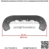 2 лопатки ротора снегоочистителя для Toro CCR3600 CCR3650 CCR6053 721R 621R 210R - Image 2