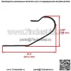 Правый направляющий выступ для Husqvarna GT 180 H1850B H1850C H1850D 532136320 50-дюймовая дека - Image 2