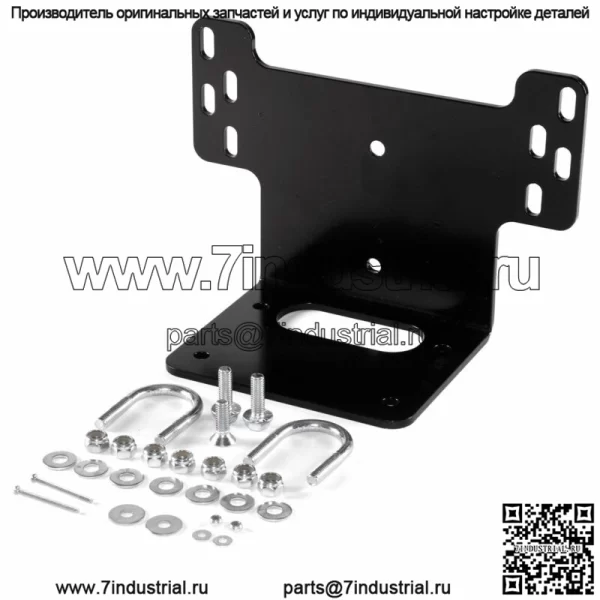 Комплект сверхмощного кронштейна для лебедки UTV для Kawasaki Mule 600 610 4x4 2005-2016 гг.