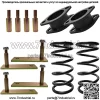 Комплект лифта подвески, совместим с Kawasaki 4010 4000 Mule/Trans 4x4(2") 2009-2020 гг. - Image 2