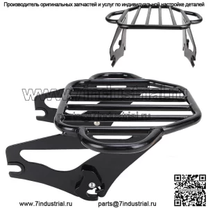 Съемный двухместный багажник для Harley Touring Road King Street Glide 09-22 18