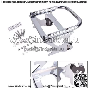Съемная двухместная багажная полка, подходящая для Harley Touring Tour Pak Pack 97-08