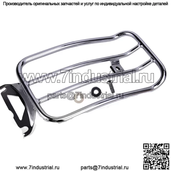 Багажный багажник Fender Solo Seat для Harley Touring Street Road Electra Glide 97-15
