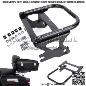 Для 97-08 Touring Harley Съемный 2 двухместный монтажный багажник Tour Pak Pack