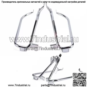 Защитные дуги для кронштейна седельной сумки для Harley Touring Street Road Glide 2009-13