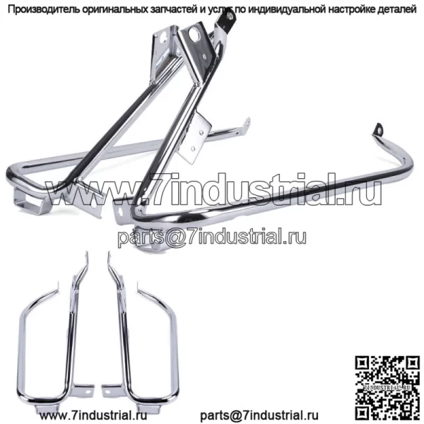 Опорные кронштейны для седельной сумки, подходят для Harley Touring Electra Street Glide 09-13 12