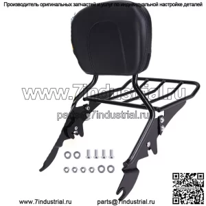Накладка на спинку багажника Sissy Bar для Harley Street Glide Road King 2009-2023