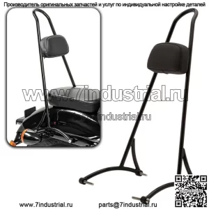 Высокая спинка пассажира Sissy Bar для Harley Sportster XL Iron 883 1200 48 72 XR