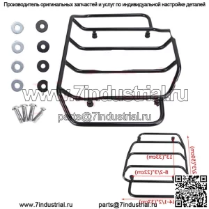 Багажник Tour Pack Pak Top Chopped Razor для Harley Touring 1988-2019 гг.
