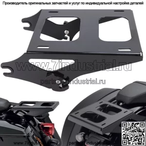 Двухместная стойка Tour Pak Pack для Harley Touring Road King Street Glide 14-23