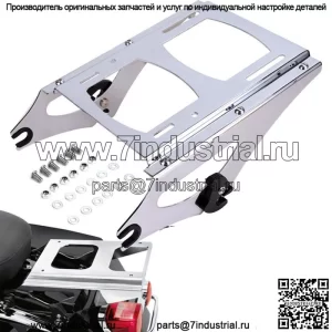 Багажник Two-Up Tour Pak Pack Mount для Harley Touring Road King Glide 09-13