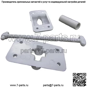 Один белый пластиковый держатель для двери кемпера и автофургона со стопором подходит для универсального использования