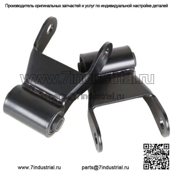 ПАРА 3-ДЮЙМОВОЙ СЕРЬГИ ЗАДНЕЙ ЛИСТОВОЙ РЕССОРЫ ДЛЯ DODGE RAM 2500 3500 722-022 1994-02 гг. - Image 4