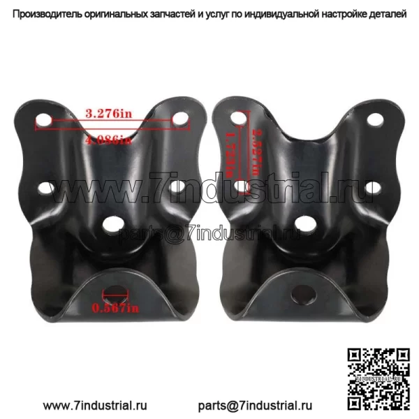 Для Ford Ranger 1983-2008 годов комплект задней подвески и скобы заменяет 722-001 и 722-010. - Image 5