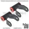 2x для Dodge Ram 1500 2WD 2002-2008 годов выпуска, комплект для опускания скоб, выравнивающий комплект - Image 4