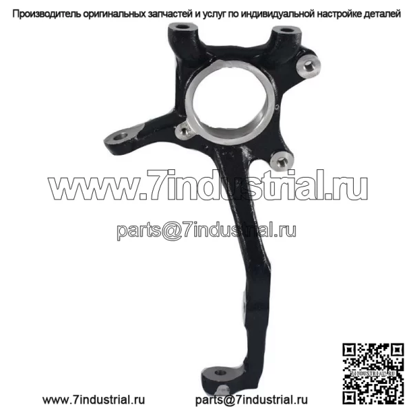 Поворотный кулак передний левый для Toyota 4Runner 2003-2016 гг. 4321260170 черный - Image 3