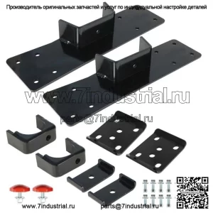 Для грузовика Silverado 1500 1999-2006 годов, откидной задний мост и рама C с выемкой 6 дюймов, комплект для сброса