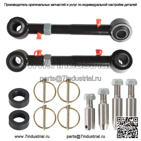 Для Jeep Wrangler JK JKS 07-18 звенья переднего стабилизатора поперечной устойчивости отсоединяются для подъема 2,5-6 дюймов