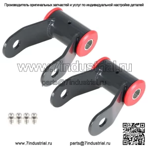 Для Chevy Silverado GMC Sierra 1500 1988-2018 2WD 4X4 1,5 дюйма задние подъемные скобы