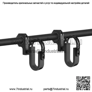 Держатель пистолета UTV 1,5–2 дюйма, крепление для квадроцикла UTV Polaris Ranger RZR Can-Am 4WD 4x4 (подходит: Yamaha Rhino 660)