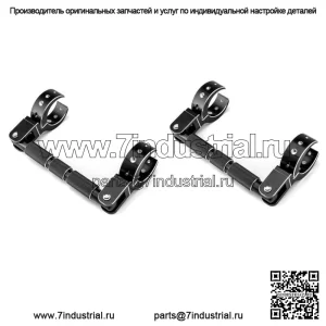 Зажим для ручки рулонного каркаса UTV из 2 предметов для Polaris RZR PRO XP/PRO R/Turbo R (подходит: Yamaha Rhino 660)
