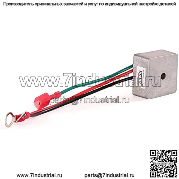 Выпрямитель-регулятор напряжения для газовой тележки для гольфа EZGO 1994-up, Club Car 1984-1991, Columbia/ParCar 1982-1994, OEM# 27739-G01 27739G01 435-203 - Image 5