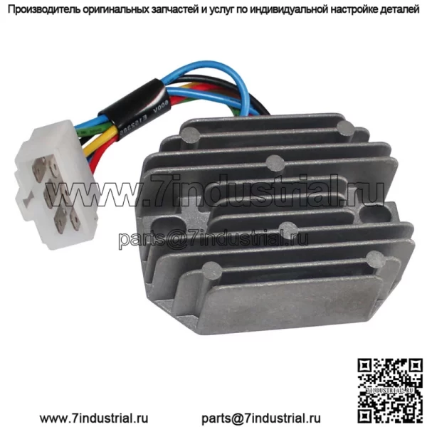 Регулятор-выпрямитель для двигателя трактора John Deere 2210 2305 2320 2520 Yanmar