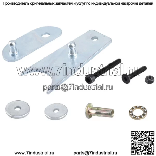 Подходит для Chevrolet Silverado/Sierra 07-18, безель задней двери, гидравлический стержень, буфер замедления - Image 5