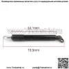 Подходит для NISSAN NAVARA D40 2005-2013, буфер амортизатора задней двери - Image 2