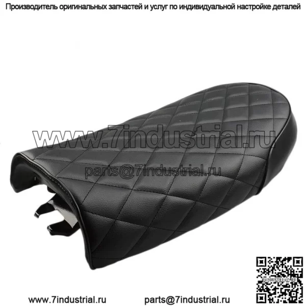 Мотоцикл модифицированная ретро подушка сиденья для мотоцикла, сумка для сиденья, прямая мужская сумка для сиденья, сумка CG125, подушка для сиденья с горбом - Image 2