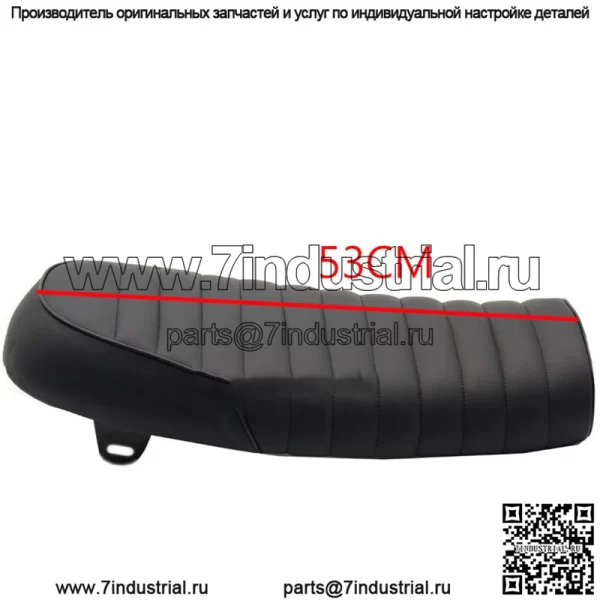 Аксессуары для мотоциклов CB Yamaha SR модифицированная подушка заднего сиденья Caterpillar, сумка на заднее сиденье 53 см - Image 3