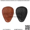 Аксессуары для модификации мотоцикла, подушка сиденья Harley, кожаное сиденье, модифицированная подушка сиденья с рисунком крокодила