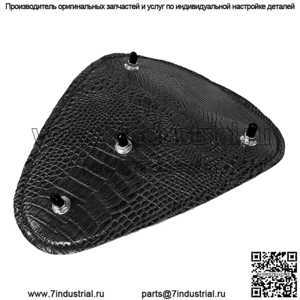 Аксессуары для модификации мотоцикла, подушка сиденья Harley, кожаное сиденье, модифицированная подушка сиденья с рисунком крокодила - Image 4