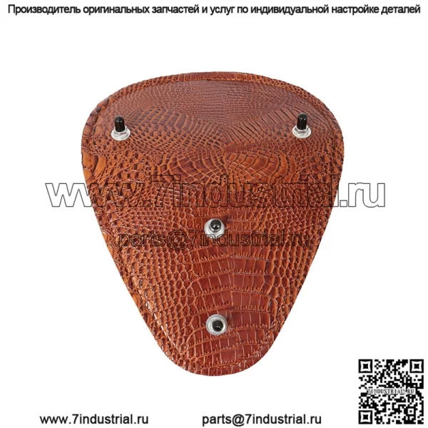 Аксессуары для модификации мотоцикла, подушка сиденья Harley, кожаное сиденье, модифицированная подушка сиденья с рисунком крокодила - Image 5