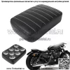 Аксессуары для мотоциклов Harley модифицированный XL883 1200 X48 72 присоска задняя подушка ретро алмаз - Image 2