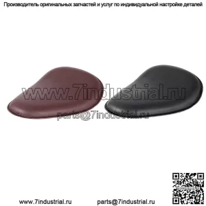 Подходит для автомобиля Harley Cruise Prince, модифицированное ретро-весеннее кожаное сиденье, одноместная сумка, подушка сиденья для мотоцикла